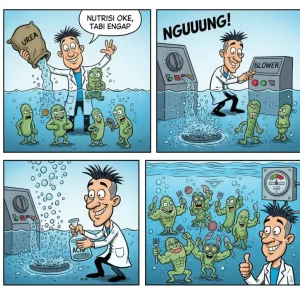 Aerator Nyala 24 Jam Tapi DO Rendah