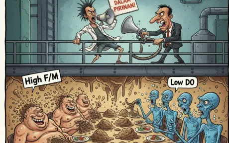 Bakteri IPAL Lo Mati Mulu? Cek Rasio F/M