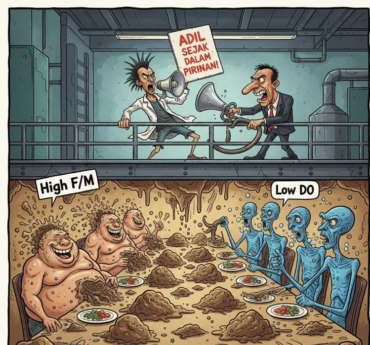 Bakteri IPAL Lo Mati Mulu? Cek Rasio F/M