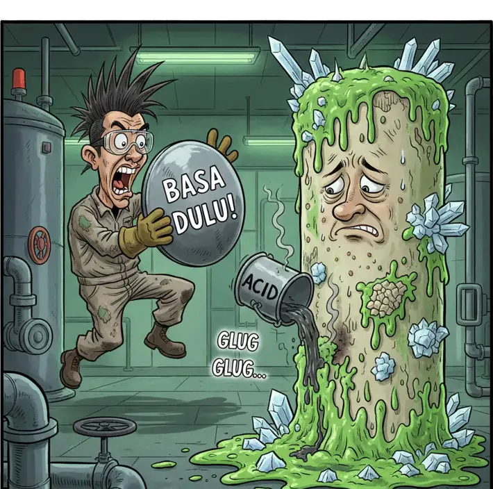 Cuci Membran Jangan Asal Guyur! Pahami Kimia