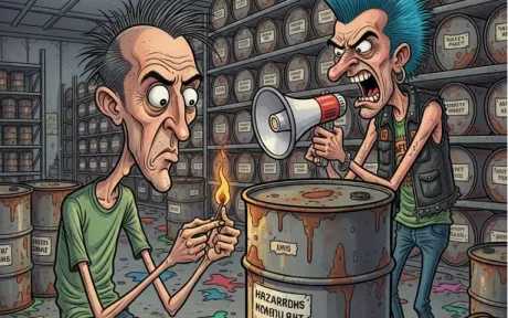 Label Limbah Copot atau Pudar