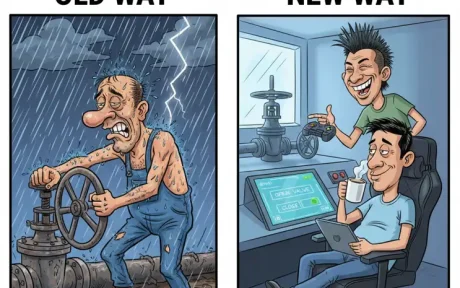 Masih Puter Valve Manual Kayak Kuli? Kuno!