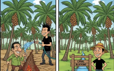 Nanam Sawit di Gambut Tanpa Ilmu? Siap-Siap