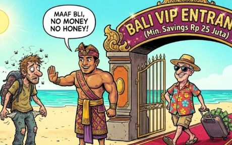 Bali hanya menerima Turis yang Punya Duit saja Cuy