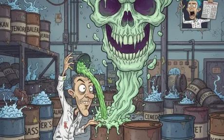 Nyampur Limbah Sembarangan? Lo Mau Bikin Bom