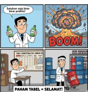 Nyampur Limbah Sembarangan? Lo Mau Bikin Bom
