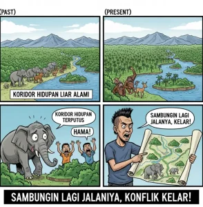 Orangutan Masuk Kebun Jangan Ditembak