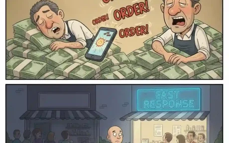 Slow Respon Chat = Hilang Omzet: Dampak Fatal Mengabaikan Calon Pembeli di 5 Menit Pertama