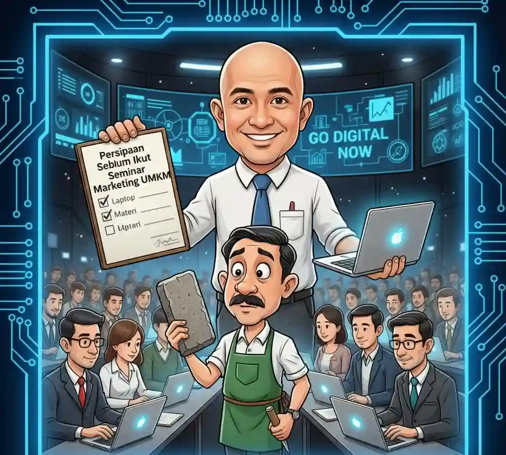 Persiapan Sebelum Ikut Seminar Digital Marketing UMKM