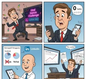 kesalahan memilih platform marketing