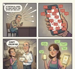 Jangan Cari Pelanggan Baru Terus! Strategi WhatsApp Marketing untuk Repeat Order