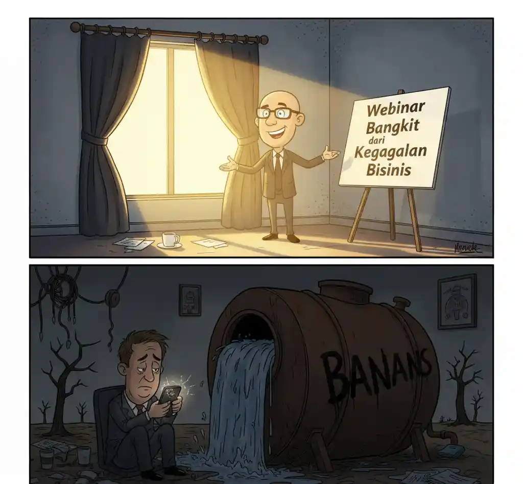 Webinar bangkit dari kegagalan bisnis