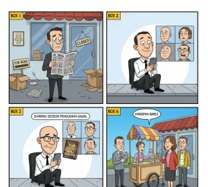 Webinar motivasi bisnis saat gagal