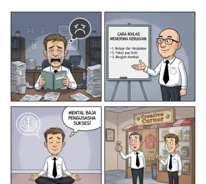 Mindset Juara: Cara Bangkit dari Kegagalan Bisnis Tanpa Rasa Trauma Berlebih