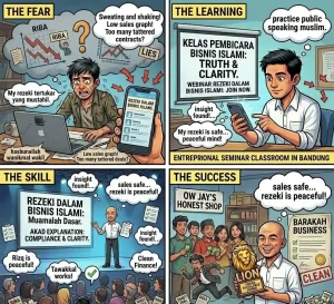 Kelas pembicara bisnis islami