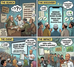 Webinar pembicara bisnis islami