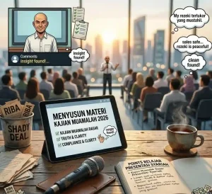 Kelas pembicara bisnis islami