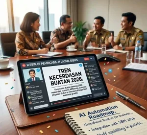 Webinar pembicara AI untuk bisnis
