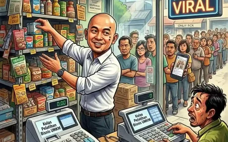 Kelas pelatihan bisnis UMKM