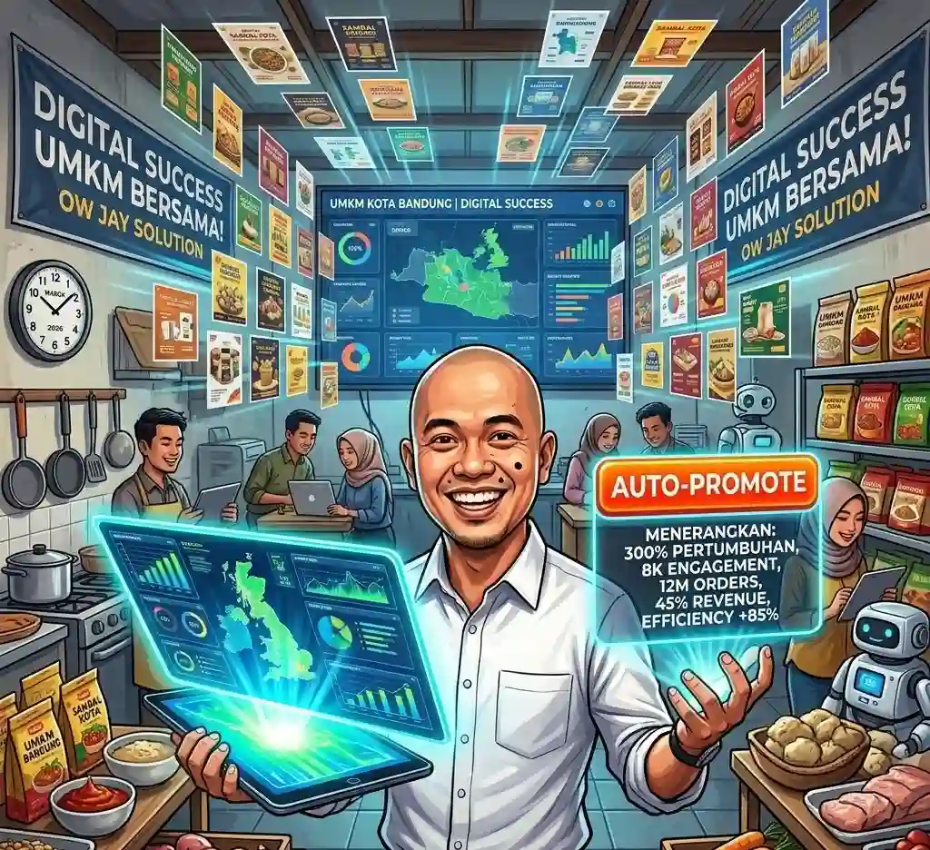 Kelas seminar AI untuk UMKM