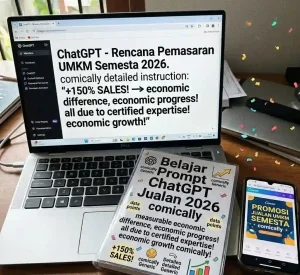 Kelas seminar AI untuk UMKM