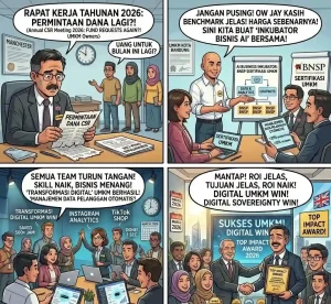 Kursus seminar AI untuk UMKM